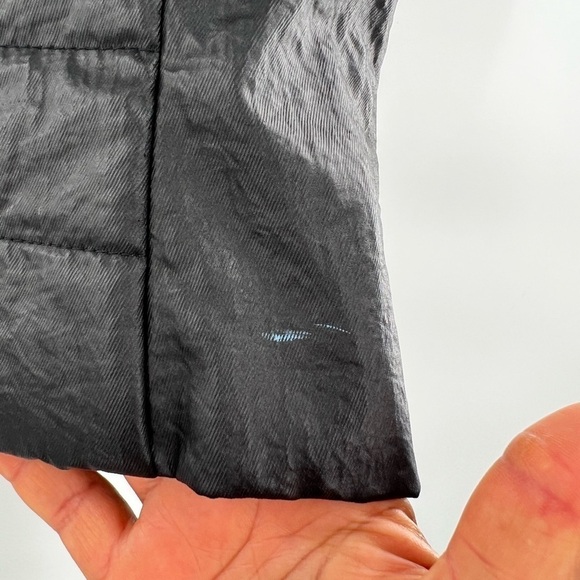 W by Worth black puffer vest jacket size 6 - Picture 6 of 10